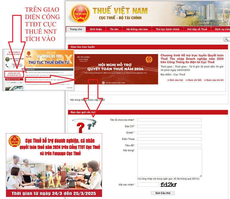 Xây dựng bộ tài liệu hỗ trợ quyết toán thuế thu nhập cá nhân