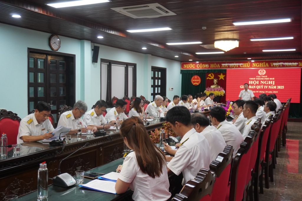 9 tháng, Thuế thành phố Huế thu ngân sách ước đạt trên 9.400 tỷ đồng