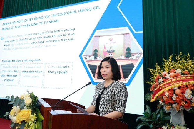 Xóa bỏ thuế khoán: Hộ kinh doanh sẽ kê khai đơn giản, minh bạch, dễ dự báo