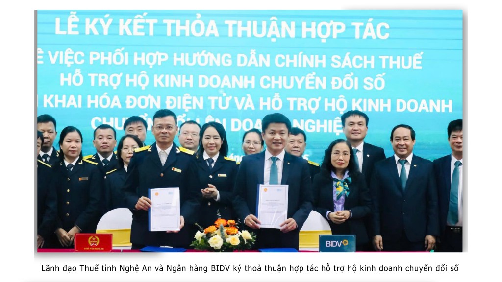 30 ngày đêm thần tốc chuyển đổi hộ kinh doanh tại Nghệ An: Nhiều mục tiêu đã đạt 99%
