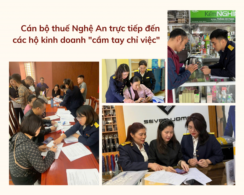 30 ngày đêm thần tốc chuyển đổi hộ kinh doanh tại Nghệ An: Nhiều mục tiêu đã đạt 99%