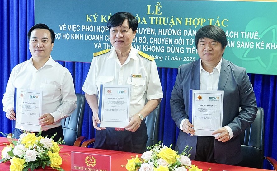 Thuế Vĩnh Long, Cà Mau đồng loạt hỗ trợ hộ kinh doanh chuyển đổi sang kê khai
