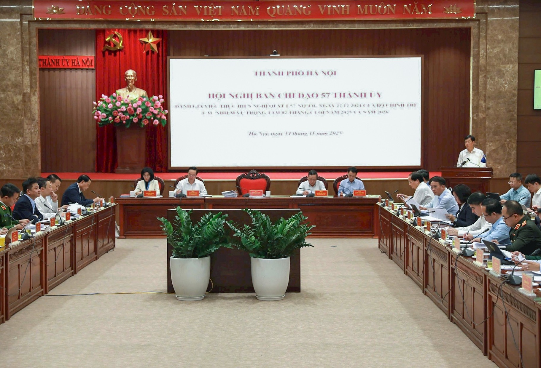 Thành ủy Hà Nội hợp nhất Ban Chỉ đạo chuyển đổi số