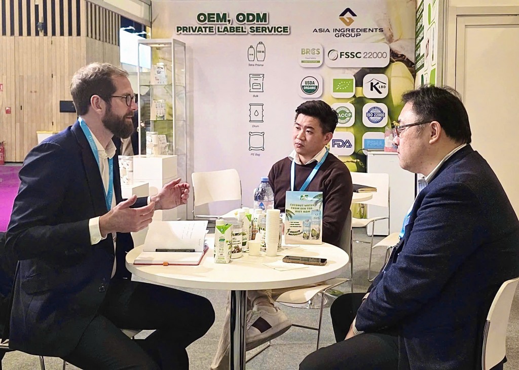 AIG khẳng định vị thế nguyên liệu Việt tại Fi Europe 2025 AIG khẳng định vị thế nguyên liệu Việt tại Fi Europe 2025