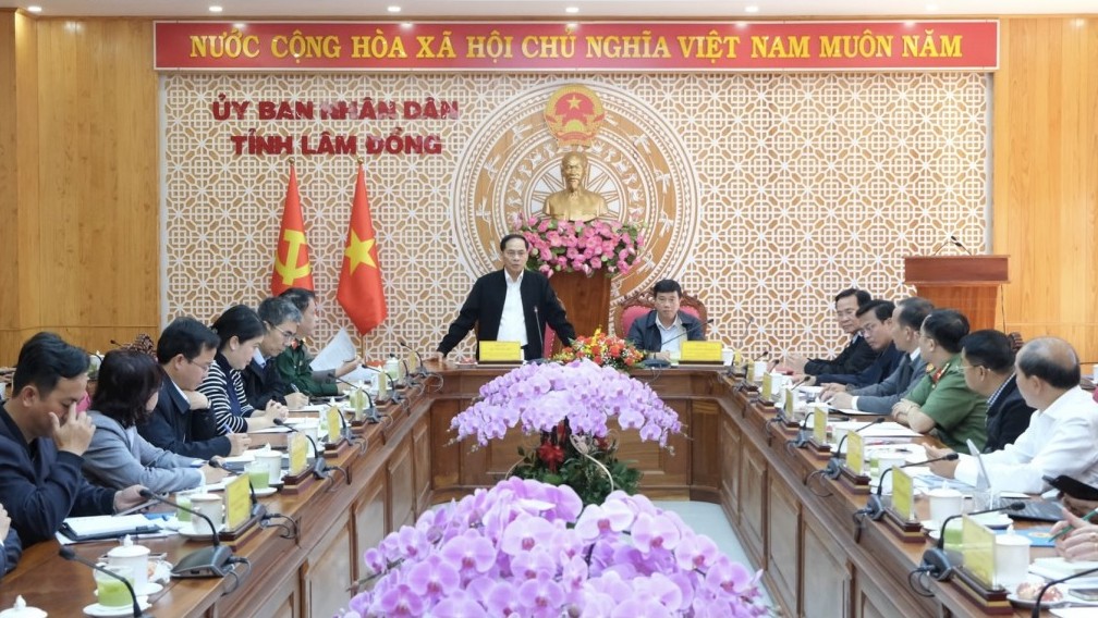 Lâm Đồng: Tiếp tục khắc phục thiên tai, hoàn thành chỉ tiêu kinh tế