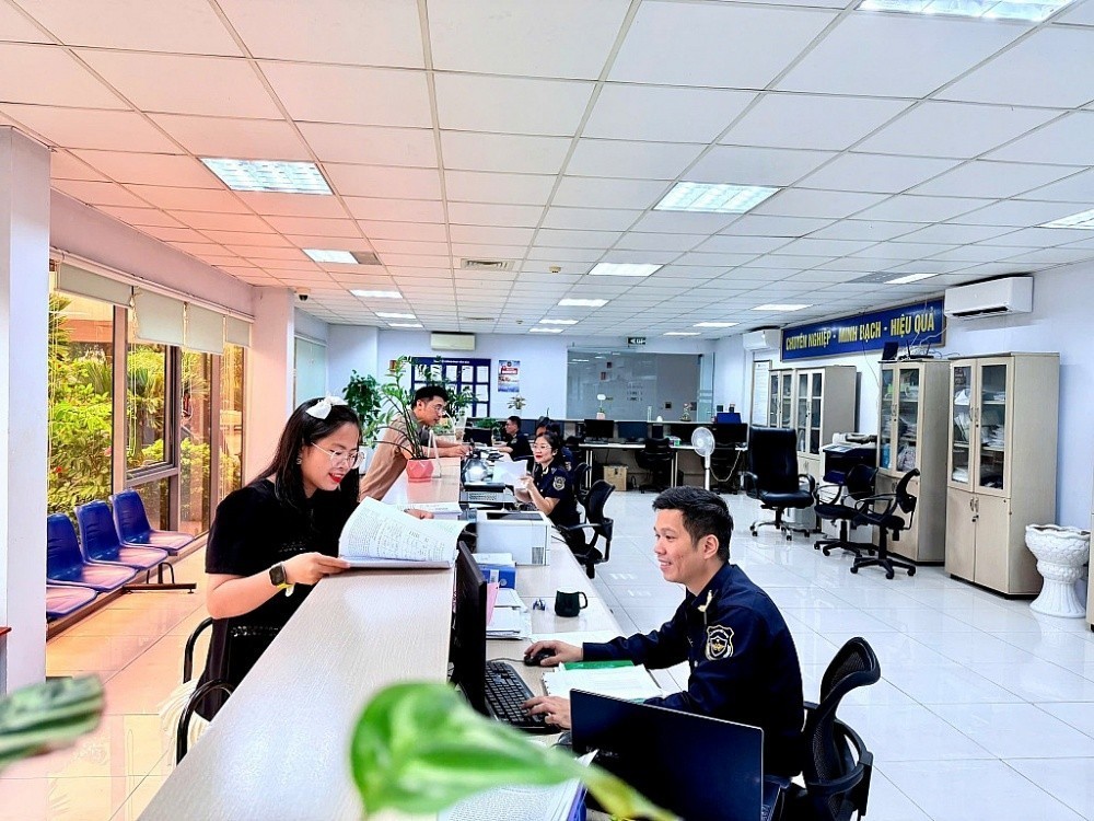 Hoạt động nghiệp vụ tại Chi cục Hải quan khu vực V.