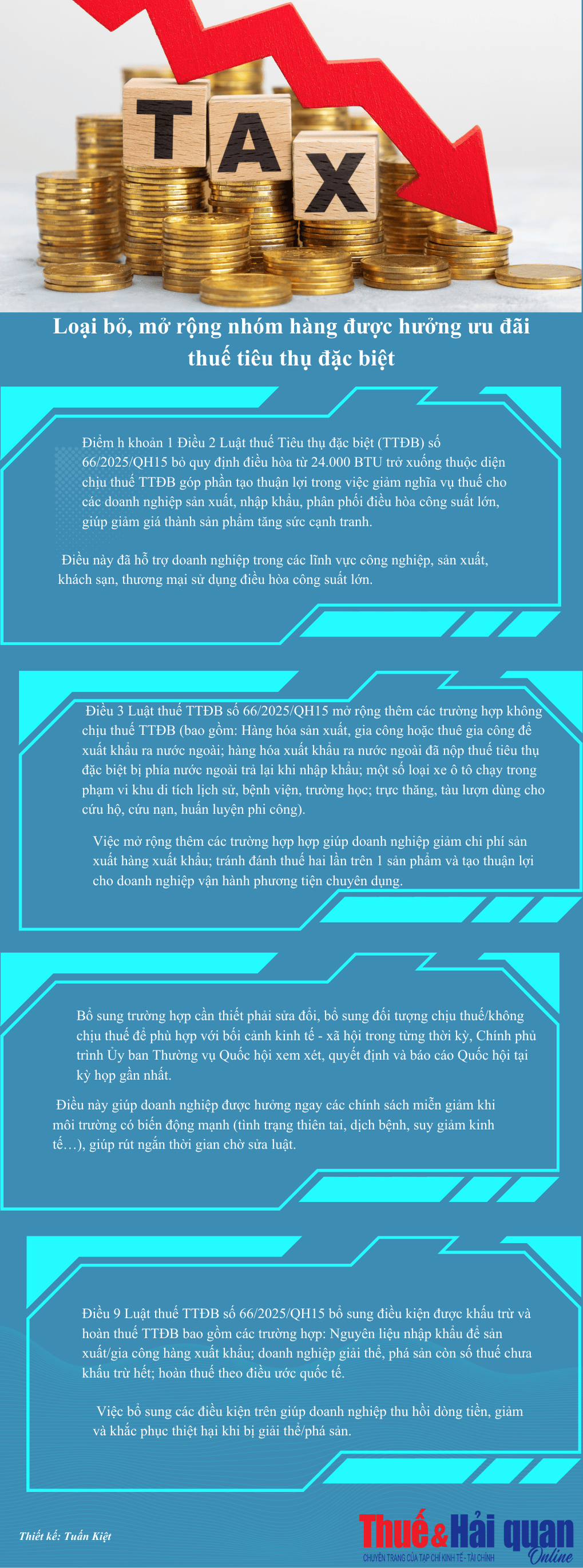 INFOGRAPHIC: Loại bỏ, mở rộng nhóm hàng được hưởng ưu đãi thuế tiêu thụ đặc biệt INFOGRAPHIC: Loại bỏ, mở rộng nhóm hàng được hưởng ưu đãi thuế tiêu thụ đặc biệt