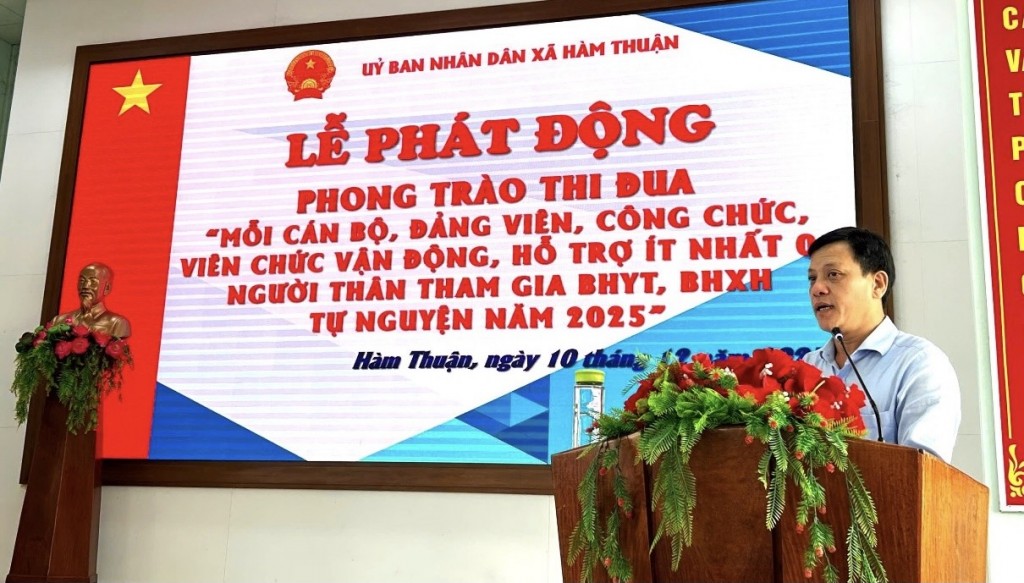 Lâm Đồng phát động phong trào cán bộ, đảng viên hỗ trợ người thân tham gia BHYT, BHXH tự nguyện