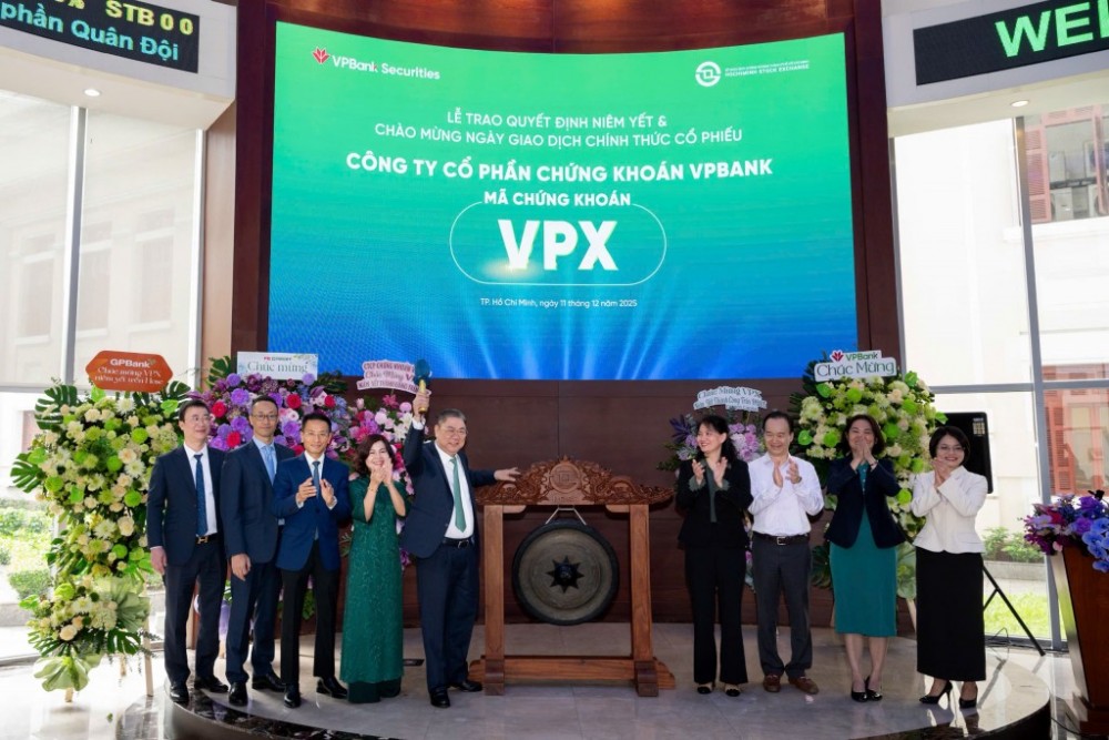 Cổ phiếu VPX chính thức giao dịch trên HOSE Cổ phiếu VPX chính thức giao dịch trên HOSE