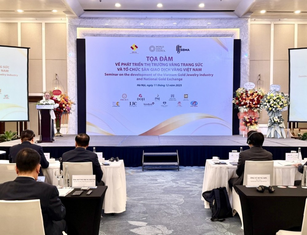 Tạo lực cho thị trường vàng trang sức từ sàn vàng quốc gia