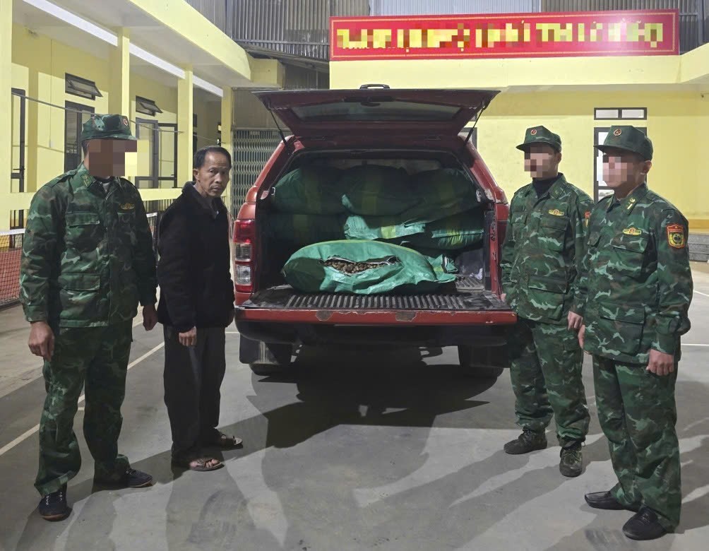 Cao Bằng: Thu giữ gần 3 tấn lá thuốc lá không rõ nguồn gốc