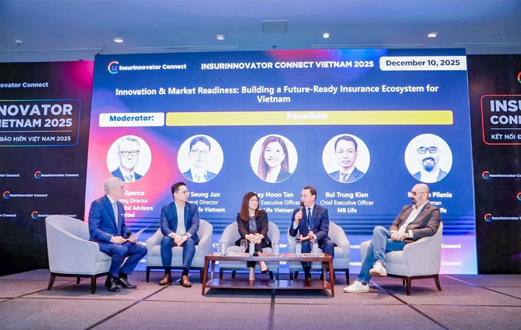MB Life chia sẻ định hướng nâng cao trải nghiệm khách hàng tại Insurinnovator Connect Vietnam 2025