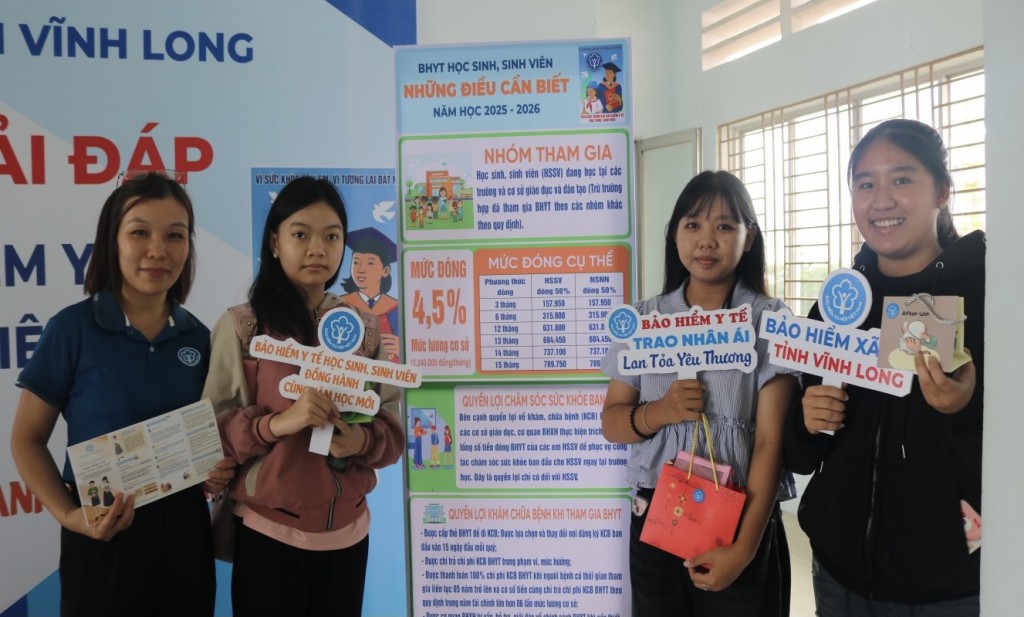 BHXH Vĩnh Long: Vượt chỉ tiêu phát triển người tham gia BHYT trước 1 tháng