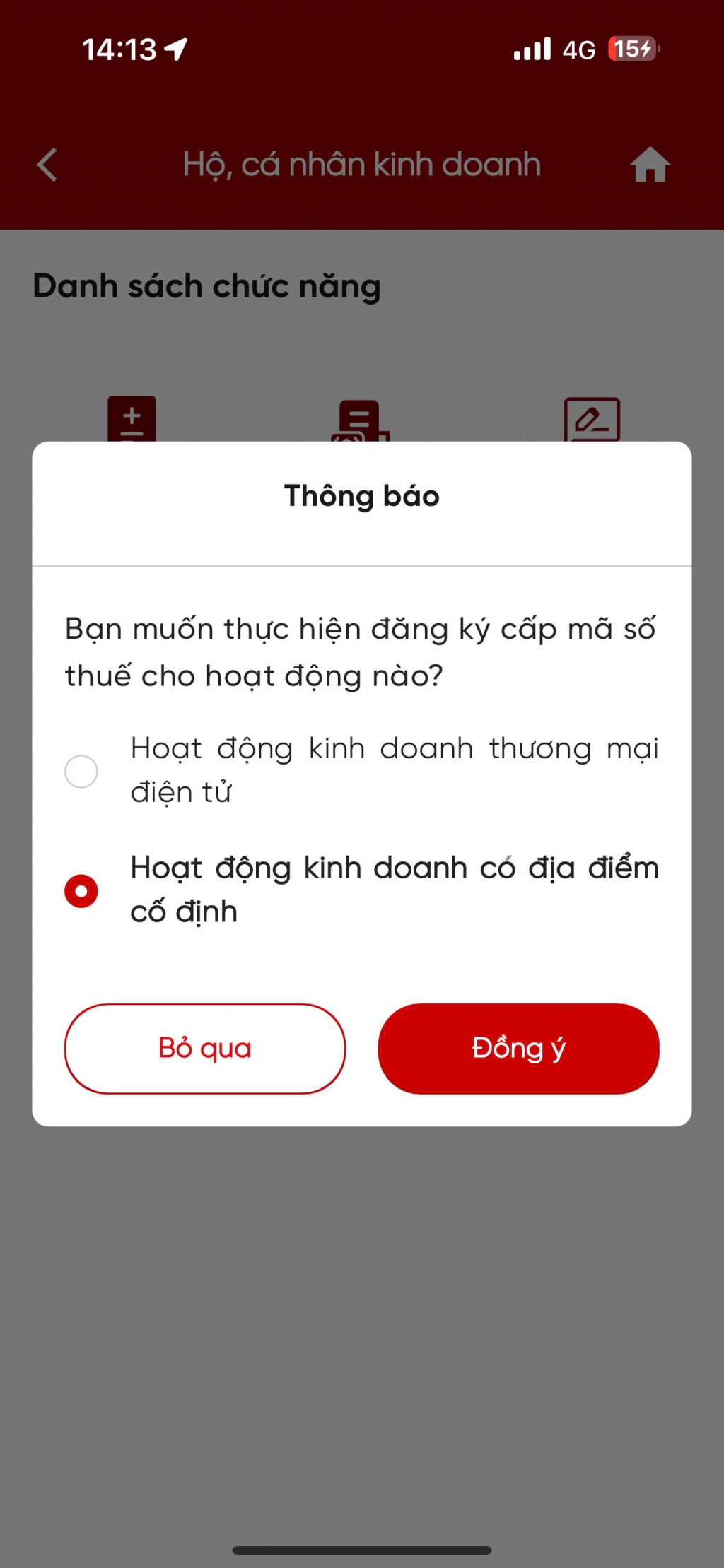 Hướng dẫn trải nghiệm thuế điện tử cho hộ, cá nhân kinh doanh trên eTax Mobile