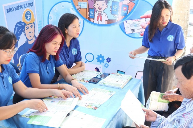 TOP 5 BHXH tỉnh, thành phố dẫn đầu về công tác thu, phát triển người tham gia BHXH, BHYT