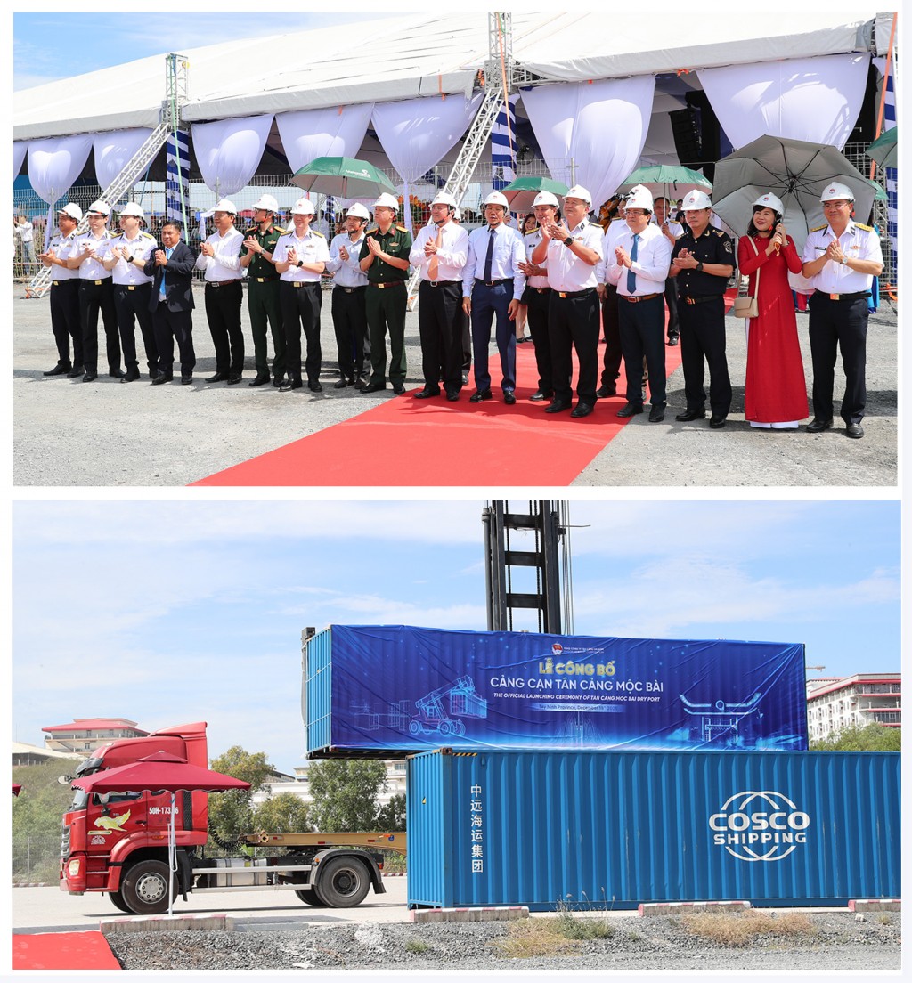 Vận hành cảng cạn Tân Cảng Mộc Bài: Thúc đẩy thương mại Việt Nam - Campuchia