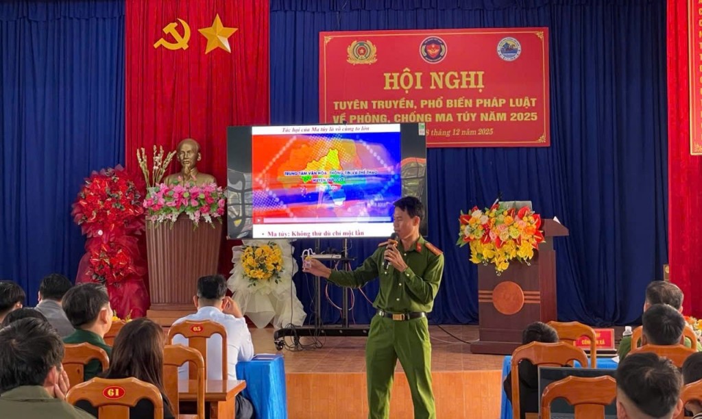 Hải quan khu vực XIV tuyên truyền phòng, chống ma túy tại khu vực biên giới