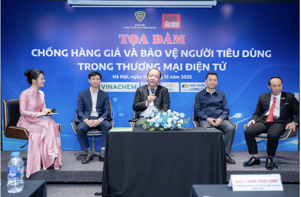 Chống hàng giả bảo vệ người tiêu dùng trên môi trường điện tử gắn với phát triển bền vững