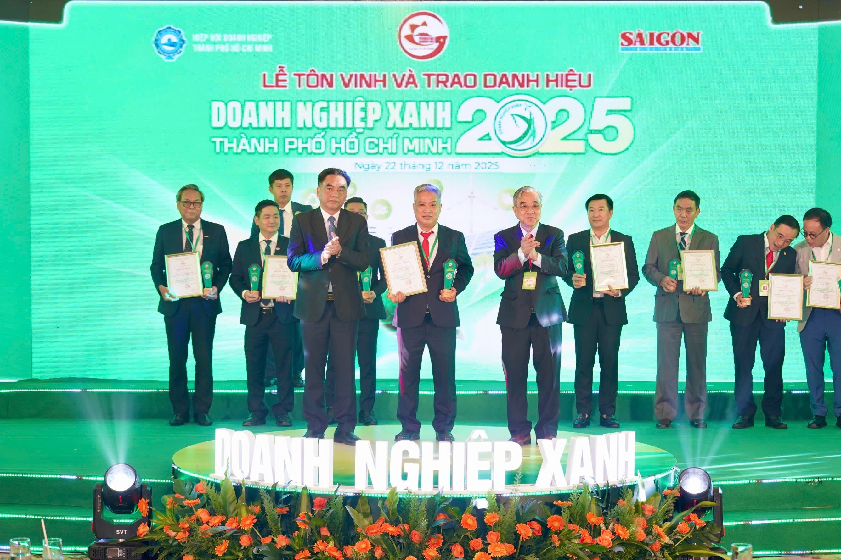 TP. Hồ Chí Minh: Tôn vinh 155 doanh nghiệp xanh
