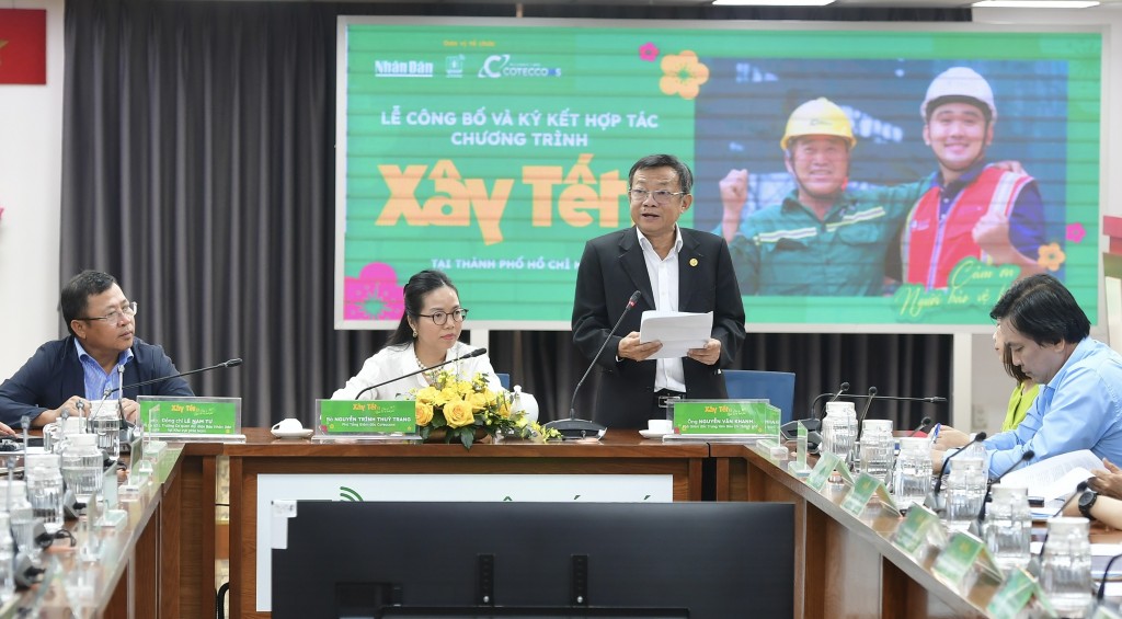Chương trình “Xây Tết 2026” sẽ trao tặng hơn 30.000 phần quà Tết cho người lao động Chương trình “Xây Tết 2026” sẽ trao tặng hơn 30.000 phần quà Tết cho người lao động