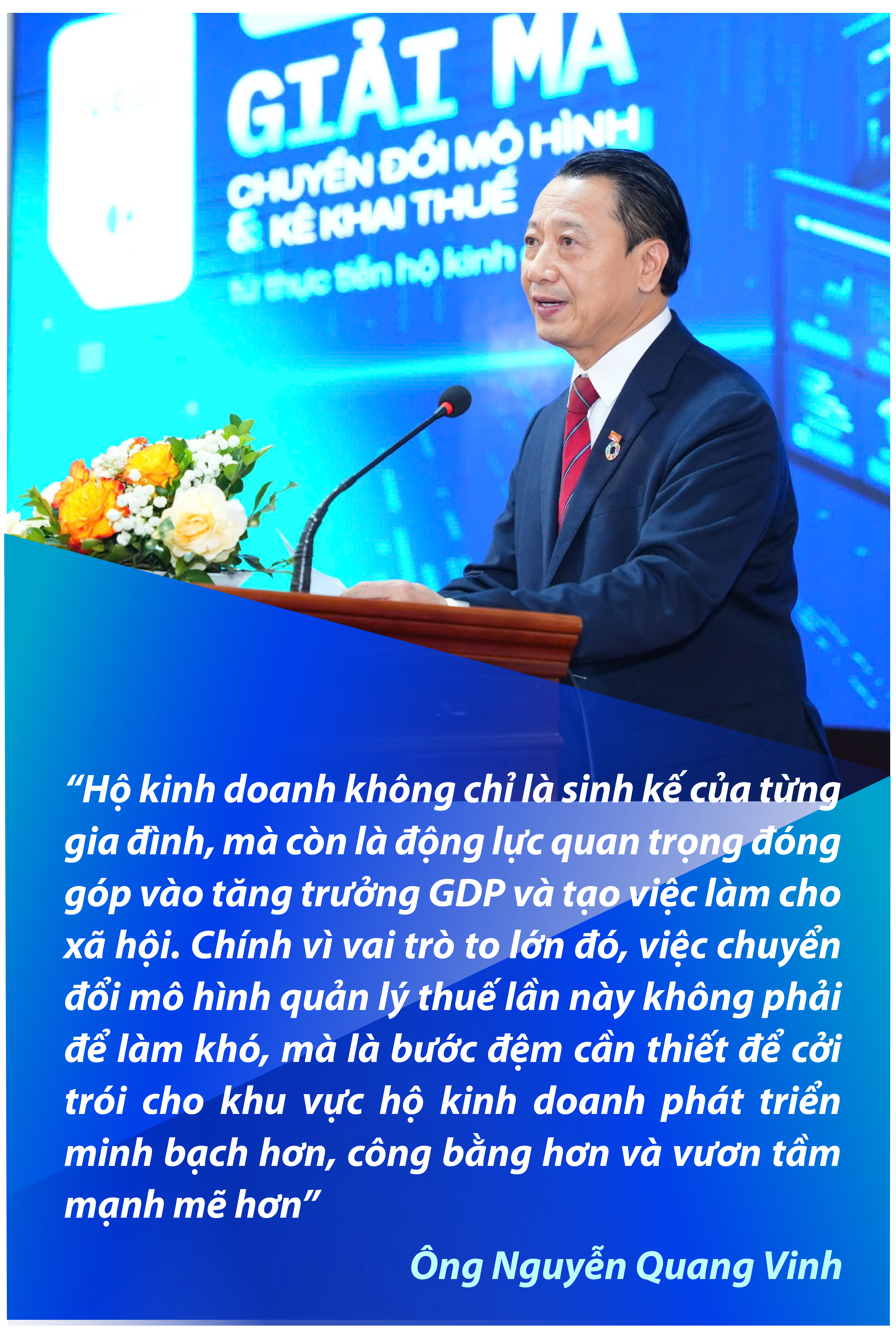 EMAGAZINE: “60 ngày cao điểm hỗ trợ hộ kinh doanh: Hành trình không tiếng trống, chỉ tiếng bước chân của người làm thuế”