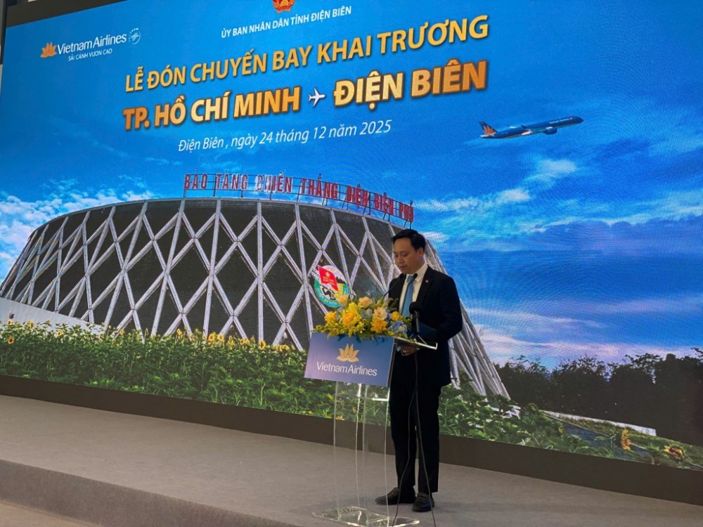 Khai trương đường bay thẳng TP. Hồ Chí Minh - Điện Biên Khai trương đường bay thẳng TP. Hồ Chí Minh - Điện Biên