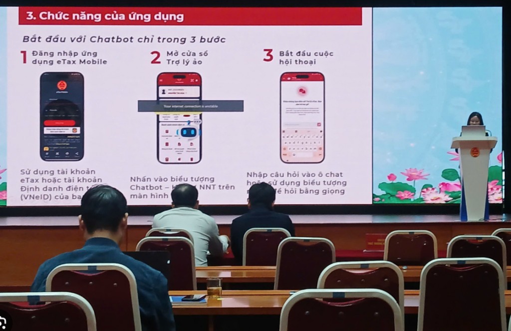 Tích hợp chatbot AI vào eTax Mobile: Tăng tính năng hỗ trợ người nộp thuế