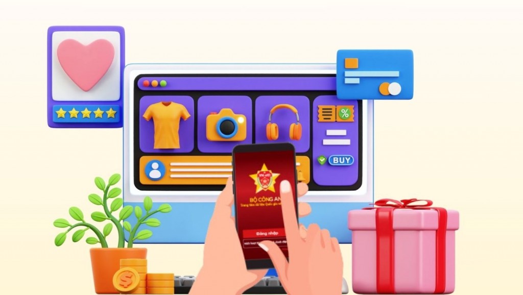 VNeID: Công cụ chặn hàng giả trên chợ mạng