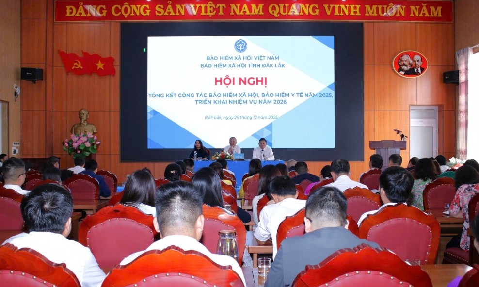 BHXH tỉnh Đắk Lắk: Vượt nhiều chỉ tiêu quan trọng, sẵn sàng cho năm 2026