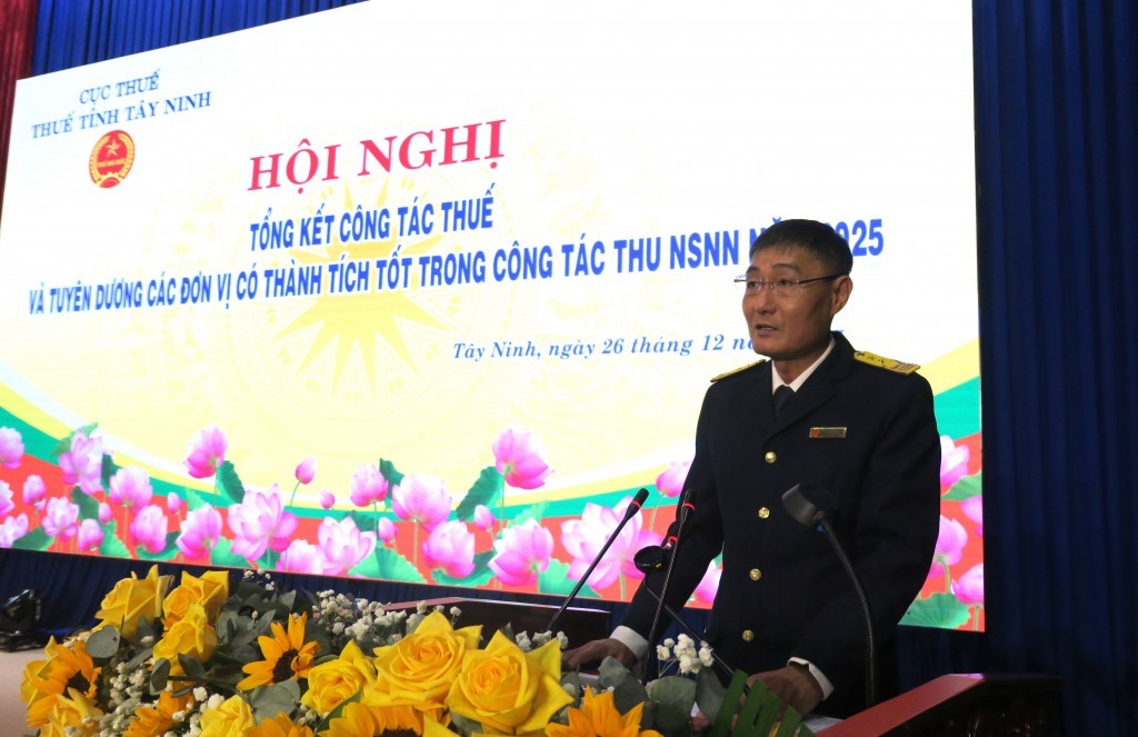 Thuế tỉnh Tây Ninh: Thu ngân sách năm 2025 vượt dự toán 45,6%