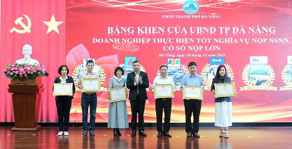 Thu ngân sách của Thuế TP Đà Nẵng năm 2025 đạt 131,8% dự toán