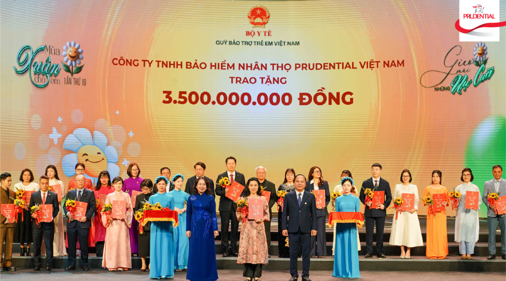 Prudential Việt Nam cam kết hỗ trợ các mầm non tương lai 3,5 tỷ đồng trong năm 2026 Prudential Việt Nam cam kết hỗ trợ các mầm non tương lai 3,5 tỷ đồng trong năm 2026