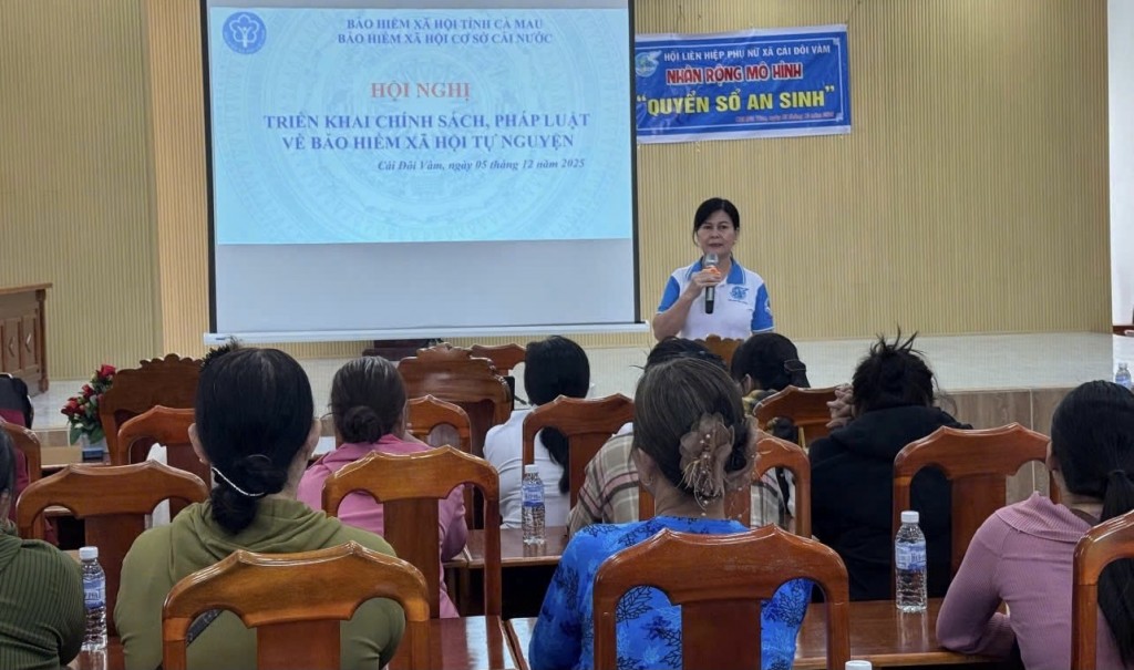 Nỗ lực bao phủ BHXH, BHYT ở Cà Mau