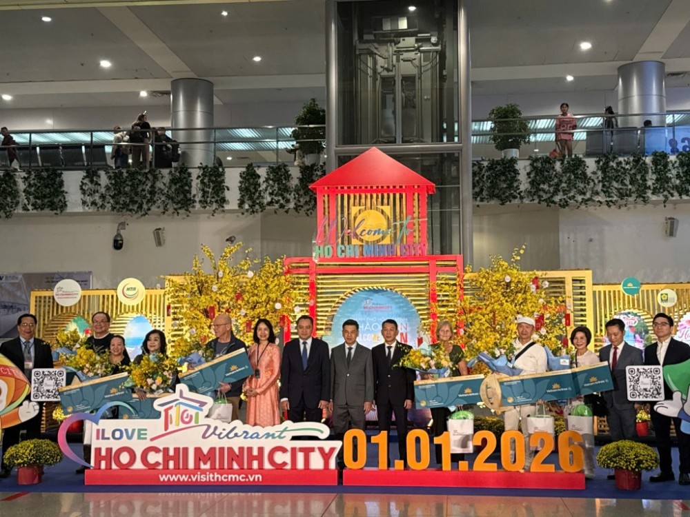 TP. Hồ Chí Minh phấn đấu đón 11 triệu khách quốc tế trong năm 2026 TP. Hồ Chí Minh phấn đấu đón 11 triệu khách quốc tế trong năm 2026