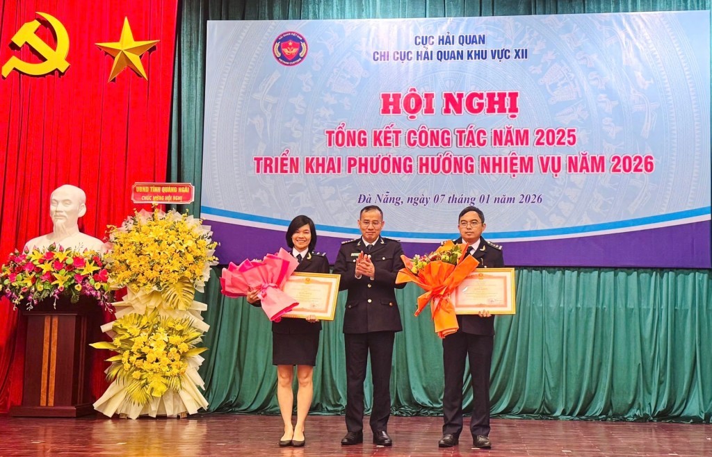 Hải quan khu vực XII phấn đấu thu ngân sách 18.100 tỷ đồng trong 2026