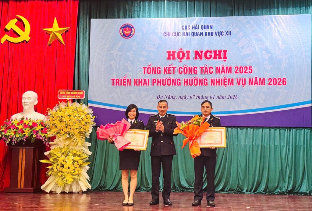 Hải quan khu vực XII phấn đấu thu ngân sách 18.100 tỷ đồng trong 2026