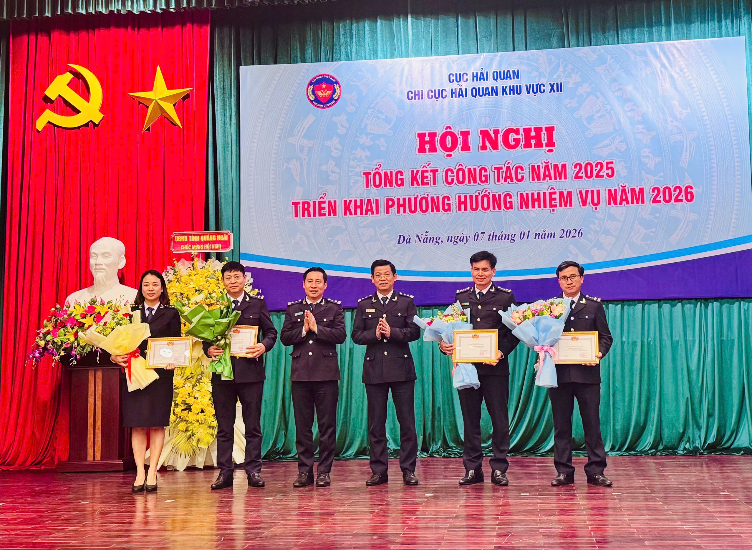 Hải quan khu vực XII phấn đấu thu ngân sách 18.100 tỷ đồng trong 2026
