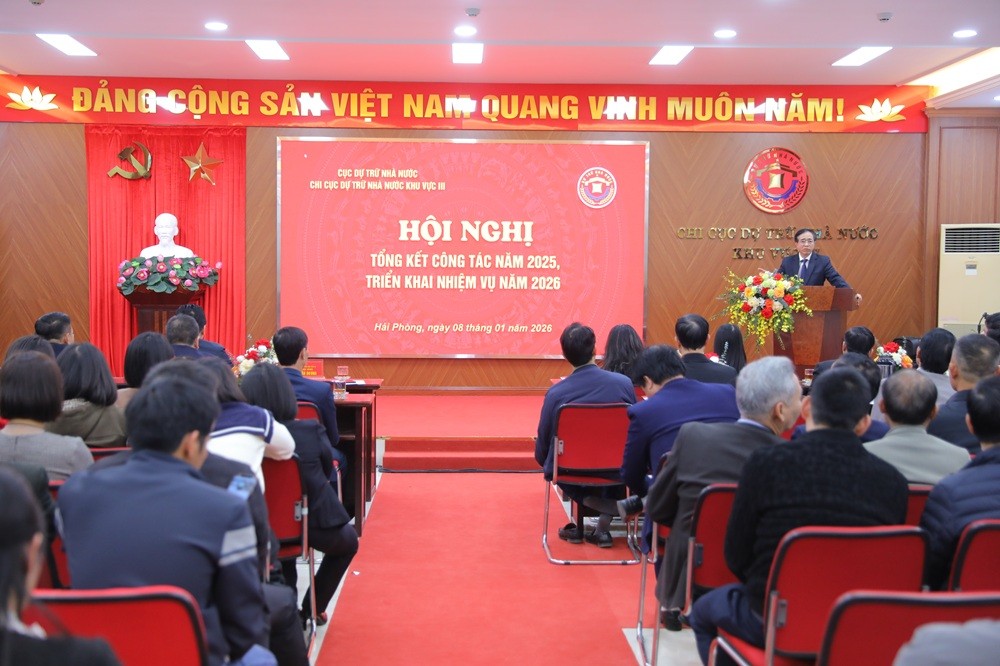 Chi cục Dự trữ Nhà nước khu vực III đạt nhiều kết quả nổi bật, tạo tiền đề vững chắc cho năm 2026