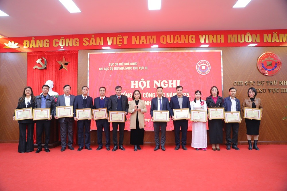 Chi cục Dự trữ Nhà nước khu vực III đạt nhiều kết quả nổi bật, tạo tiền đề vững chắc cho năm 2026