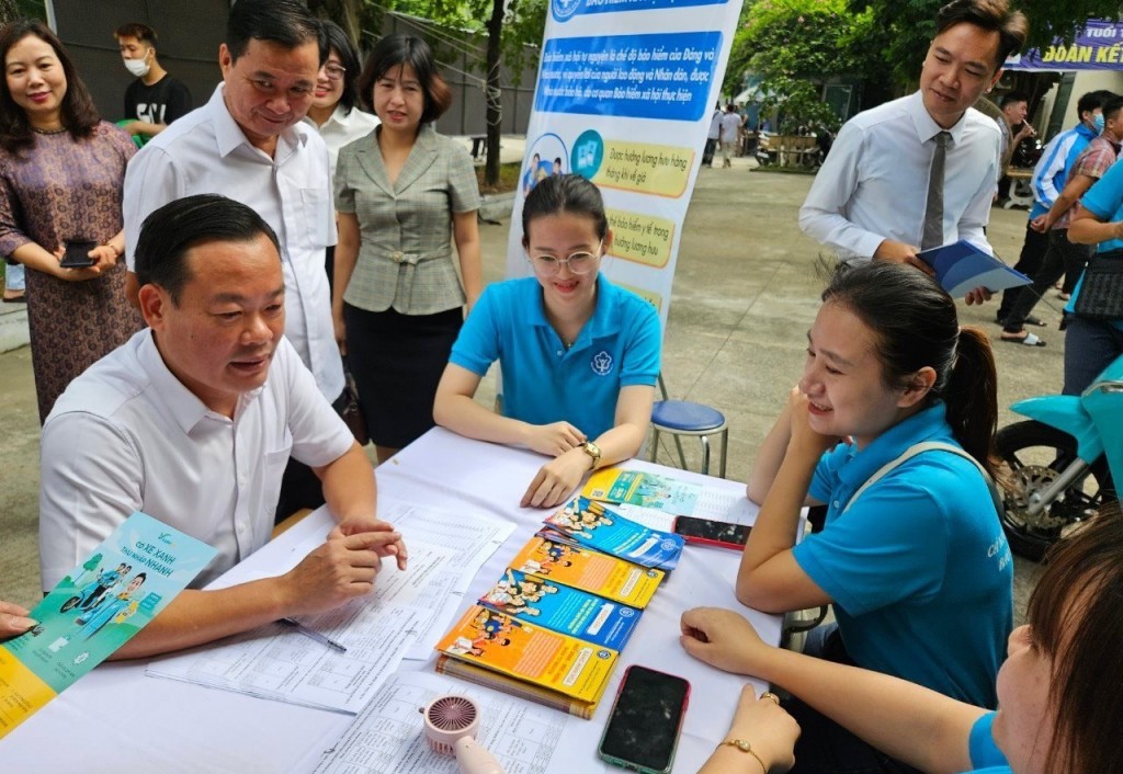 BHXH TP. Hà Nội đặt mục tiêu bao phủ BHYT 96,25% trong năm 2026
