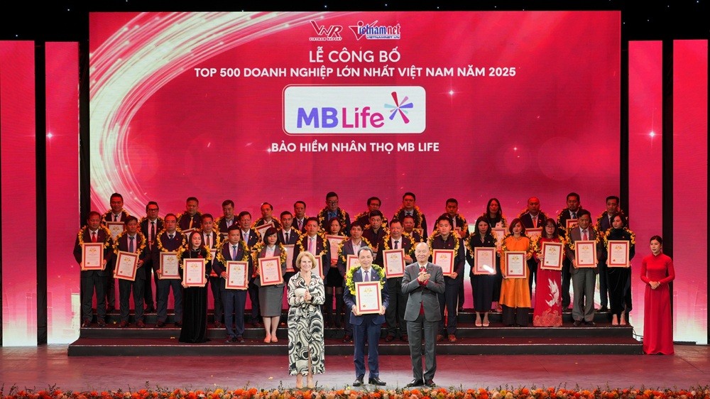MB Life 6 năm liên tiếp ghi danh “Top 500 doanh nghiệp lớn nhất Việt Nam” MB Life 6 năm liên tiếp ghi danh “Top 500 doanh nghiệp lớn nhất Việt Nam”