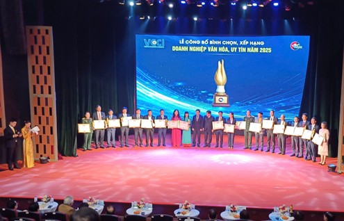 Vinh danh “Doanh nghiệp văn hóa, uy tín năm 2025”