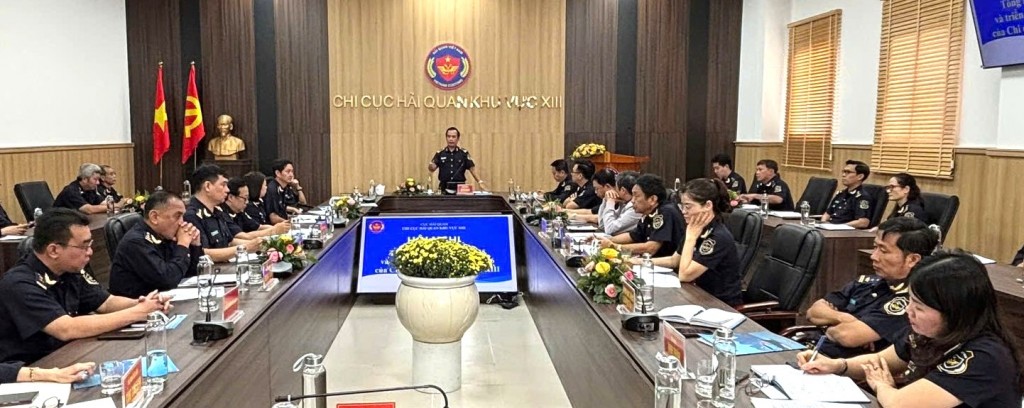 Hải quan khu vực XIII đề ra 8 nhóm nhiệm vụ trọng tâm năm 2026