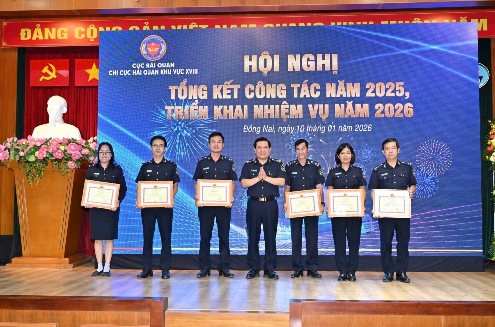 Hải quan khu vực XVIII: Hoàn thành toàn diện các mặt công tác năm 2025