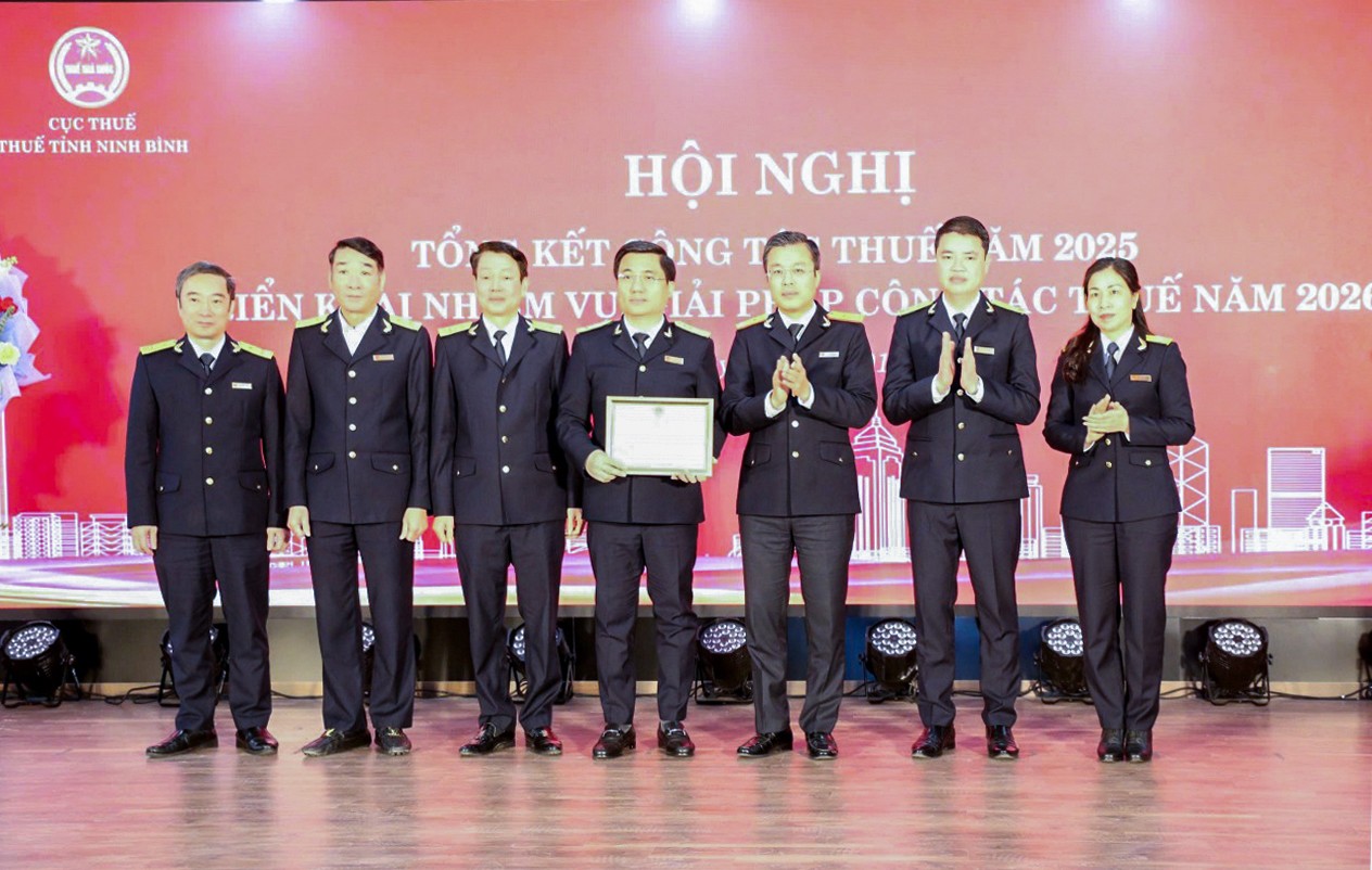 Thuế tỉnh Ninh Bình: Thu ngân sách trong 7 địa phương cao nhất cả nước