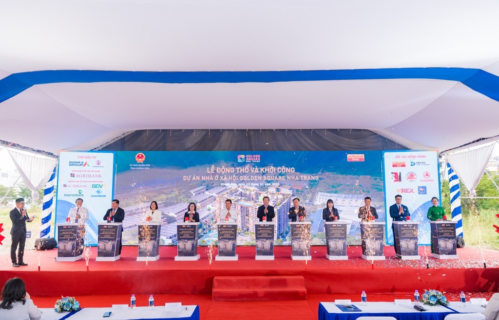 Khởi công dự án nhà ở xã hội Golden Square Nha Trang