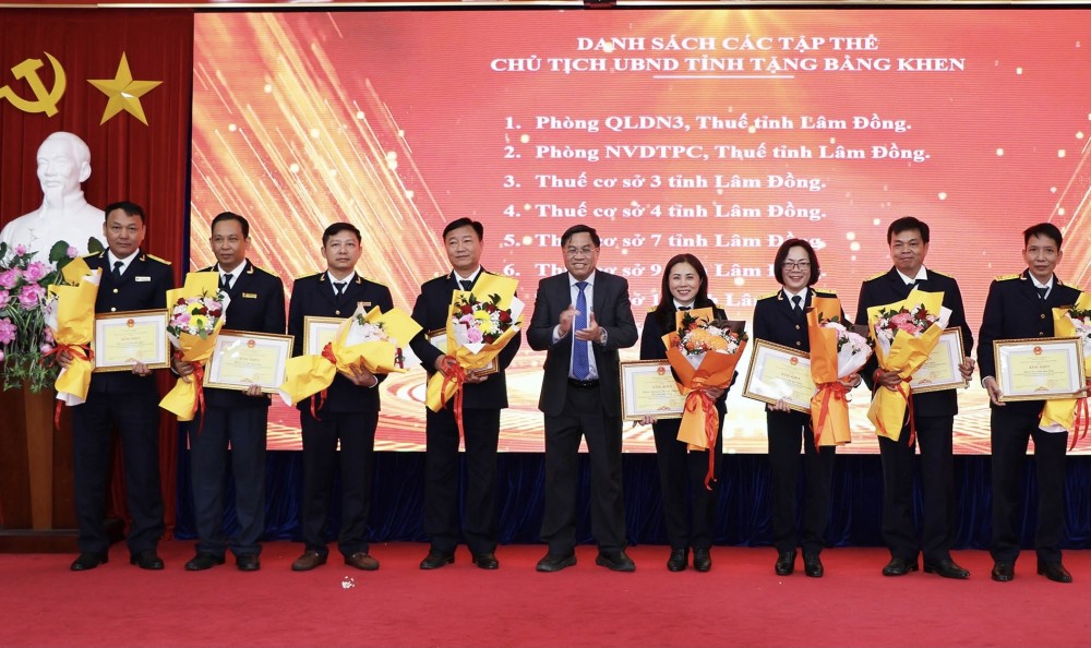 Thuế tỉnh Lâm Đồng năm 2025 thu đạt 118% kế hoạch giao