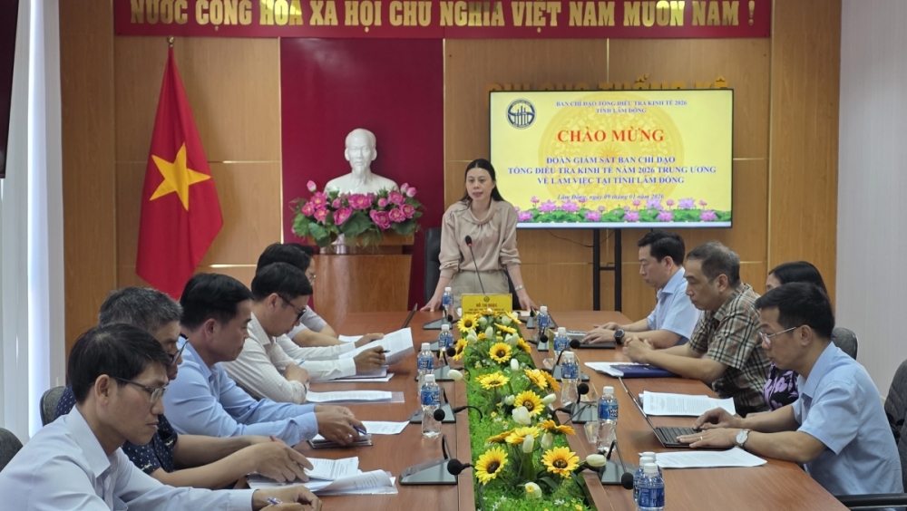 Tăng cường chỉ đạo, giám sát Tổng điều tra kinh tế năm 2026: Đồng bộ, quyết liệt từ cơ sở Tăng cường chỉ đạo, giám sát Tổng điều tra kinh tế năm 2026: Đồng bộ, quyết liệt từ cơ sở