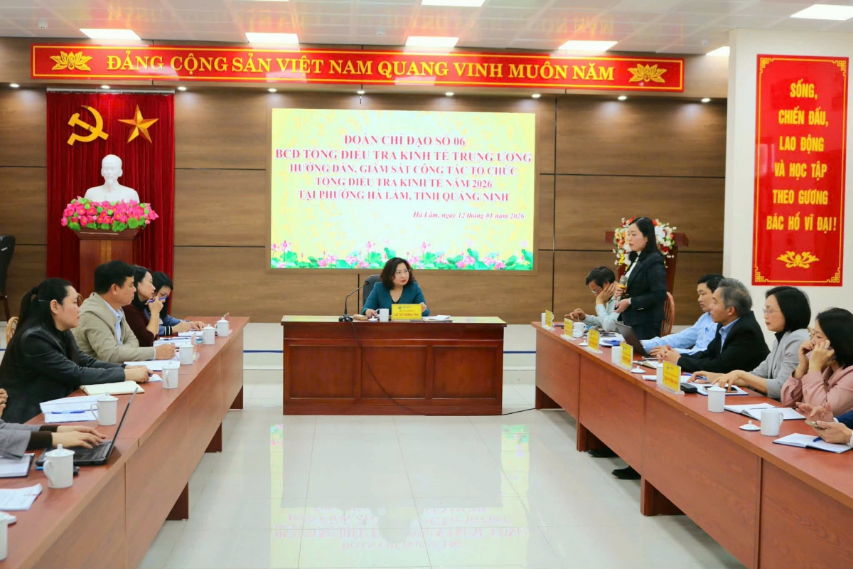 Ban Chỉ đạo Trung ương: Tăng cường giám sát triển khai Tổng điều tra kinh tế 2026