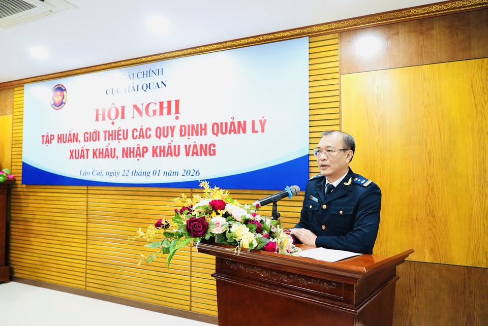 Hải quan tăng cường quản lý xuất khẩu, nhập khẩu vàng